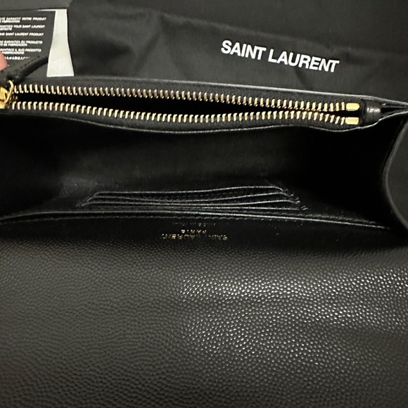 Saint Laurent Kate Belt Bag in Black Grain Leather - Picture 6 of 8